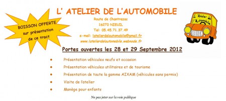 Tract portes ouvertes